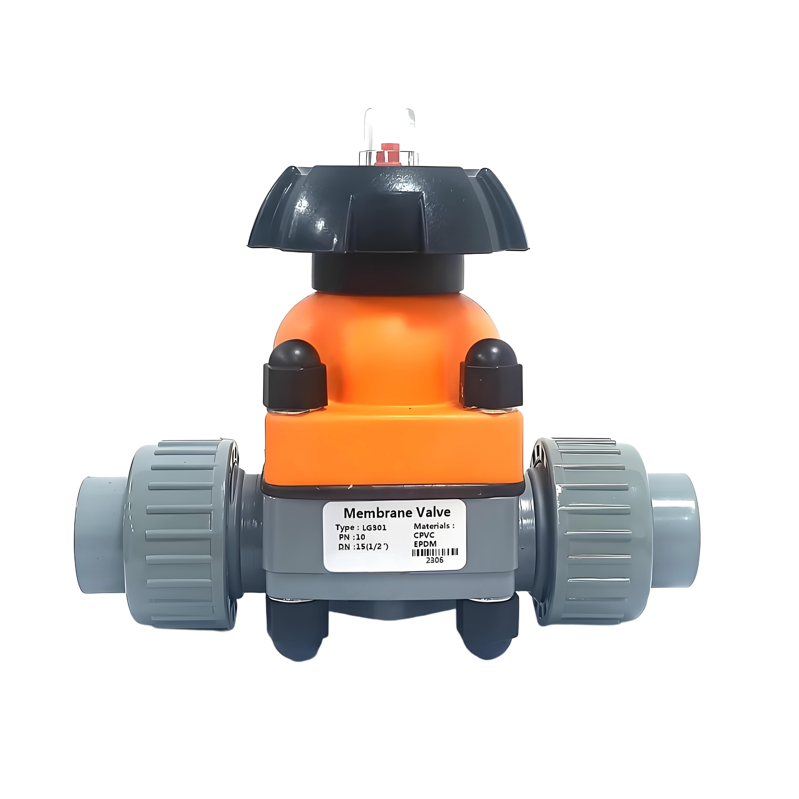CPVC True Union Diaphragm Valve
