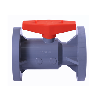 CPVC Flange Type Handle Type Ball Valve