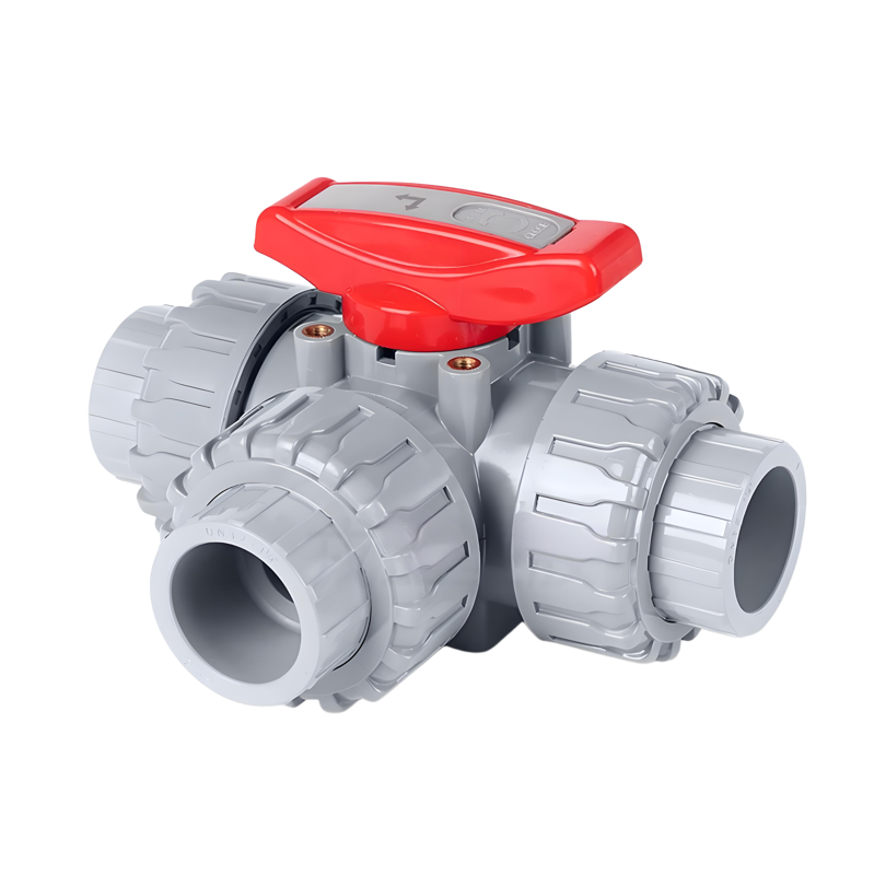 CPVC Three Way Ball Valve