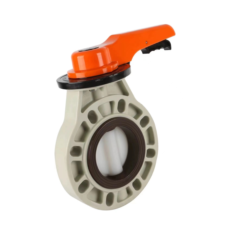 PVDF Handle Type Butterfly Valve