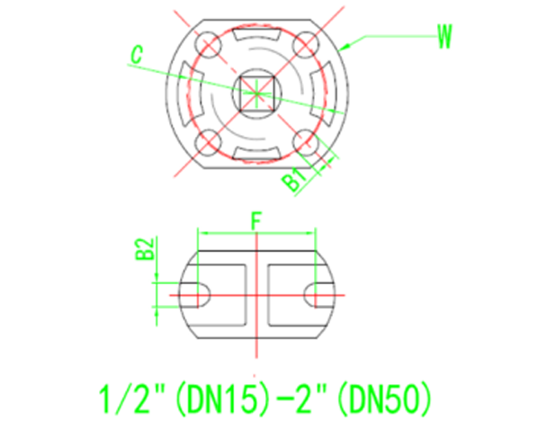 PPH True Union Ball Valve With Drectly Mounting Pad Structure and Principle of Use