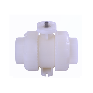 PVDF True Union Ball Valve With Directly Mounting Pad