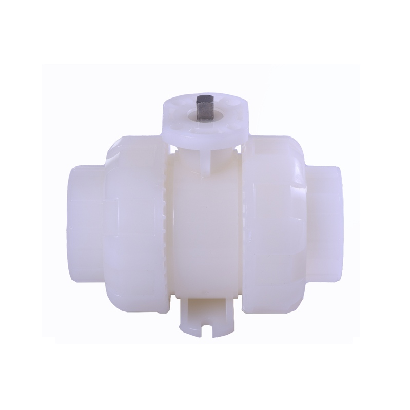 PVDF True Union Ball Valve With Directly Mounting Pad