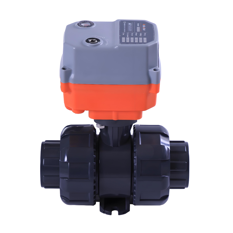 UPVC Electric Actuated True Union Ball Valve