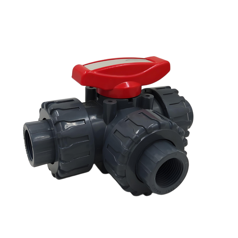 UPVC Three Way Ball Valve