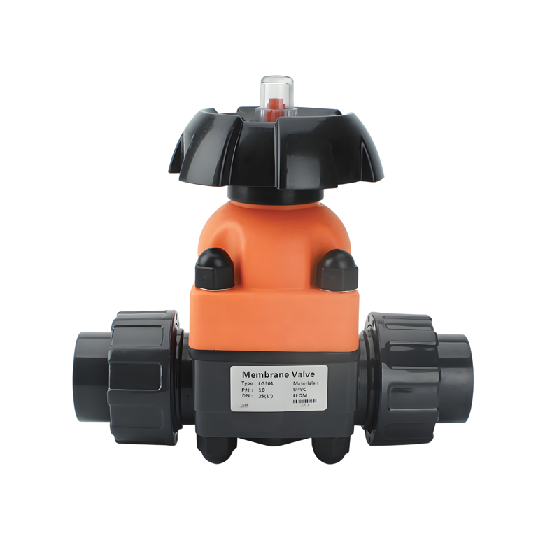 UPVC True Union Diaphragm Valve