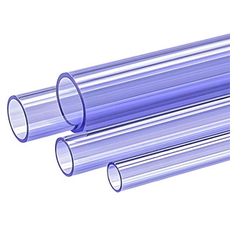 Clear PVC Pipes (JIS)