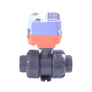 CPVC Electric Actuated True Union Ball Valve