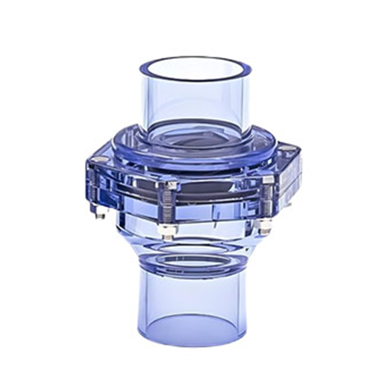 Clear PVC Swing Type Check Valve