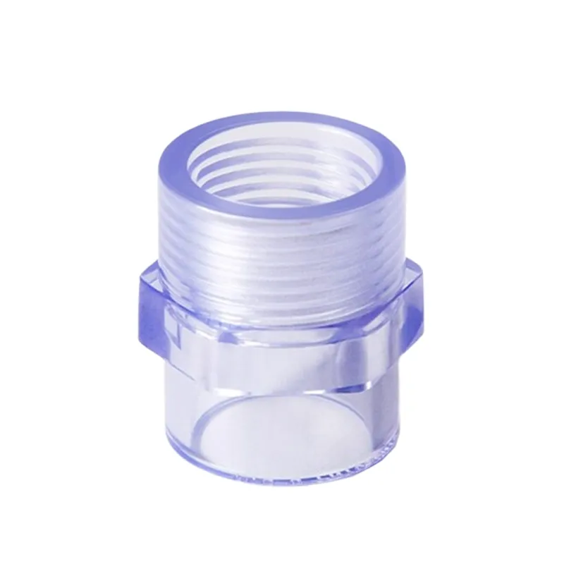 Clear PVC Female Adaptor ANSI SCH40