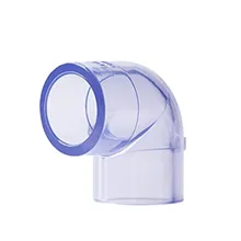 Clear PVC Fittings (ANSI SCH40)