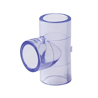 Clear PVC Tee (ANSI SCH40)