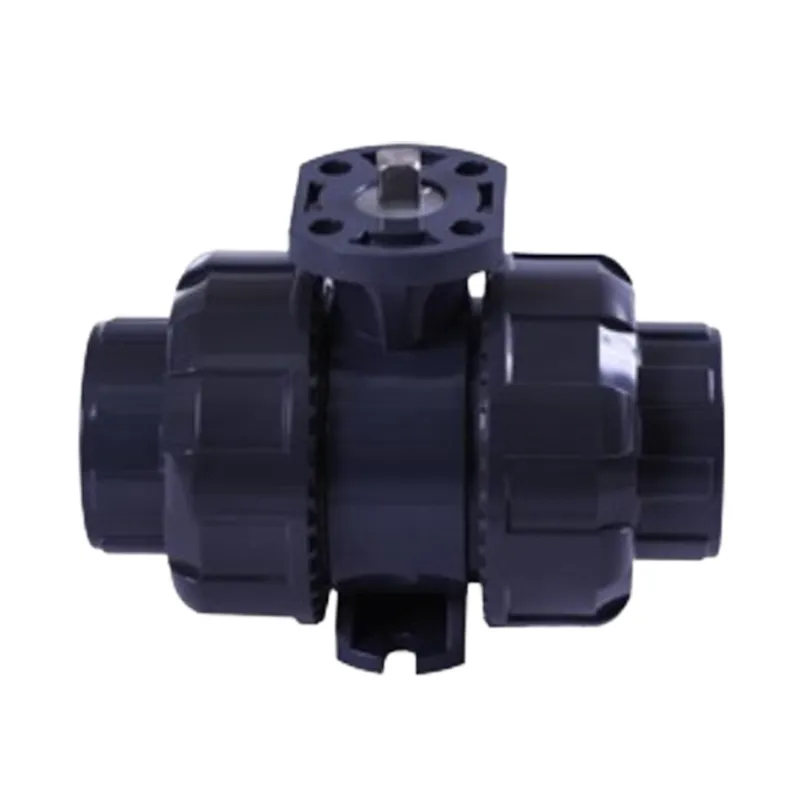 UPVC True Union Ball Valve With Directly Mounting Pad