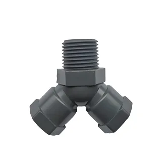 UPVC Flange Type Ball Valve With Directly Mounting Pad