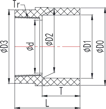 UPVC Female Adaptor (ANSI SCH80) Structure and Principle of Use