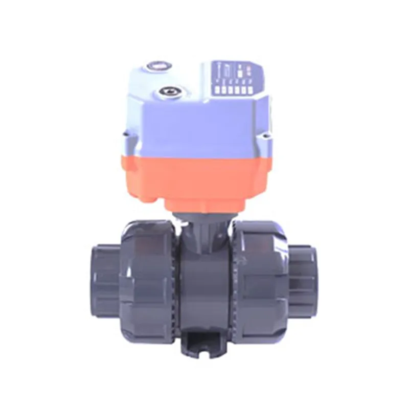 cpvc electric actuated true union ball valve for sale supplier china